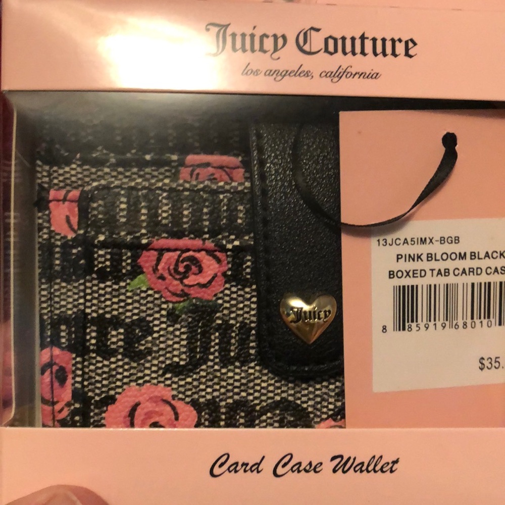 Juicy Couture Card Case Wallet
